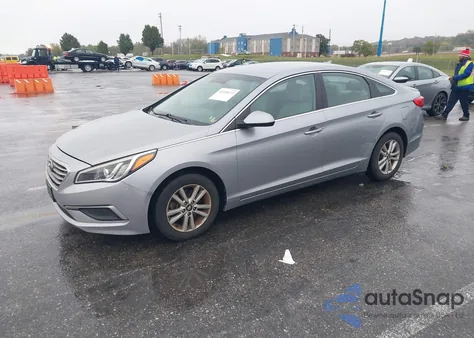 2017 Hyundai Sonata из США, поврежденный, VIN 5NPE24AF8HH572068